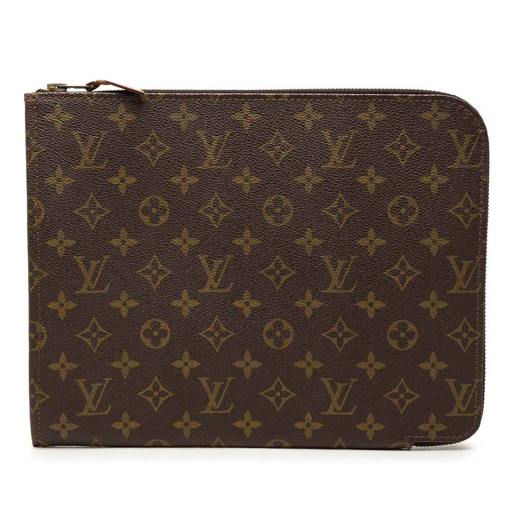 Pre-Loved Louis Vuitton Monogram Poche Documents Portfolio 30